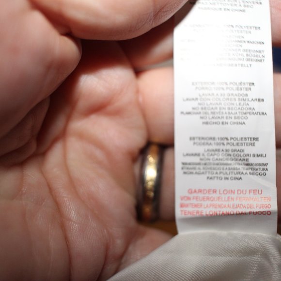 Pretty Little Thing Cream Tailored Trousers Size 12 NWT - Picture 15 of 15